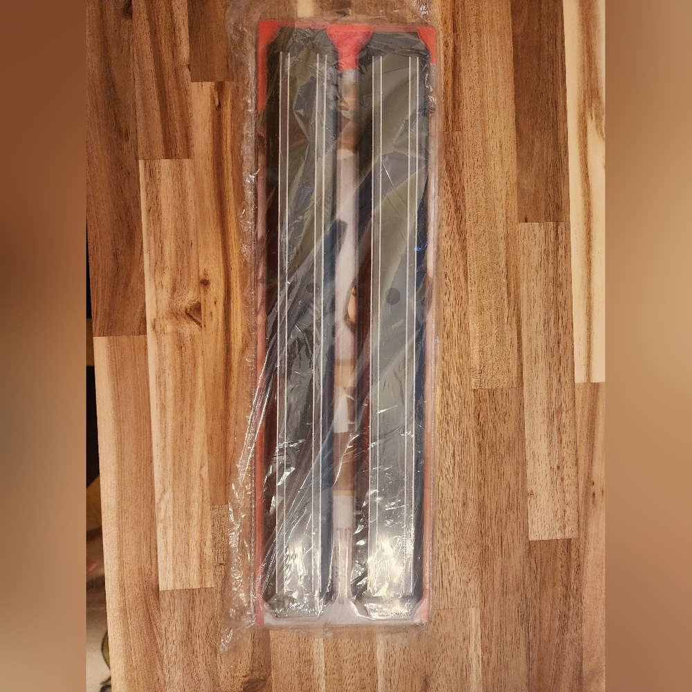 Magnetic knife strips